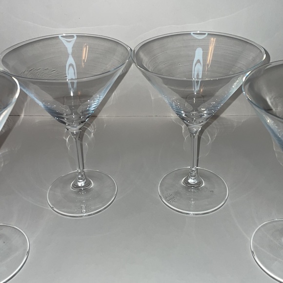 4 Fitz and Floyd martini glasses - Picture 2 of 5